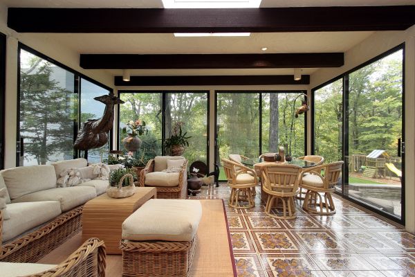 Evansville Sunroom Installation